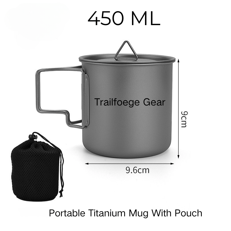 Premium Titanium Travel Mug – Leak-Proof, Lightweight & Stylish for Coffee, Tea & On-the-Go Lifestyles