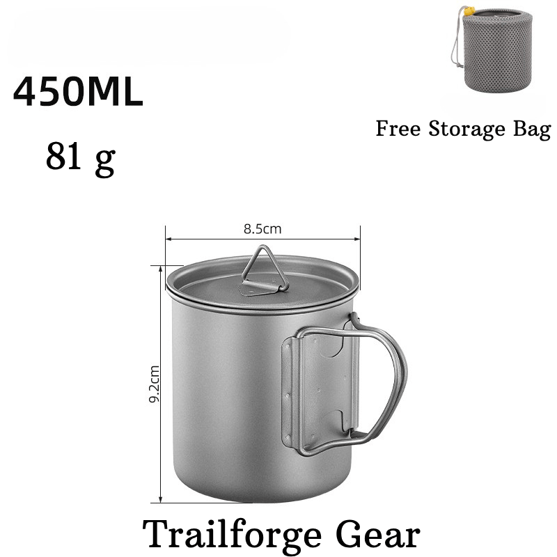 Eco-Friendly Titanium Cup – 100% Non-Toxic, BPA-Free & Reusable for Zero-Waste Living