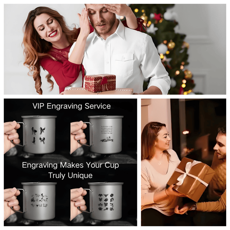 Eco-Friendly Titanium Cup – 100% Non-Toxic, BPA-Free & Reusable for Zero-Waste Living