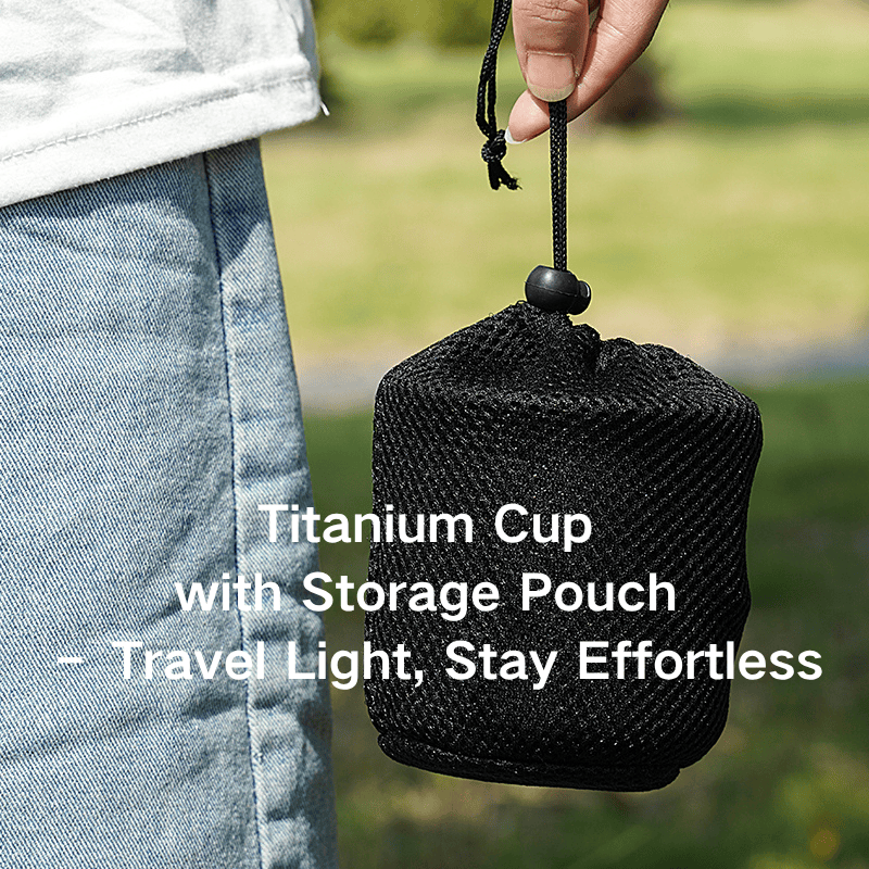 Premium Titanium Travel Mug – Leak-Proof, Lightweight & Stylish for Coffee, Tea & On-the-Go Lifestyles