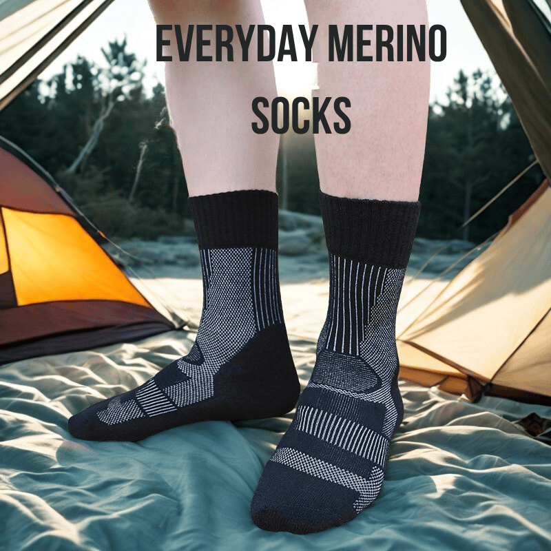 Men's Merino Wool Hiking Socks