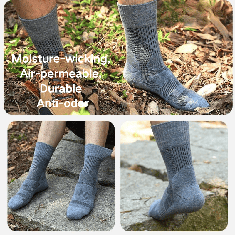 Men's Merino Wool Hiking Socks